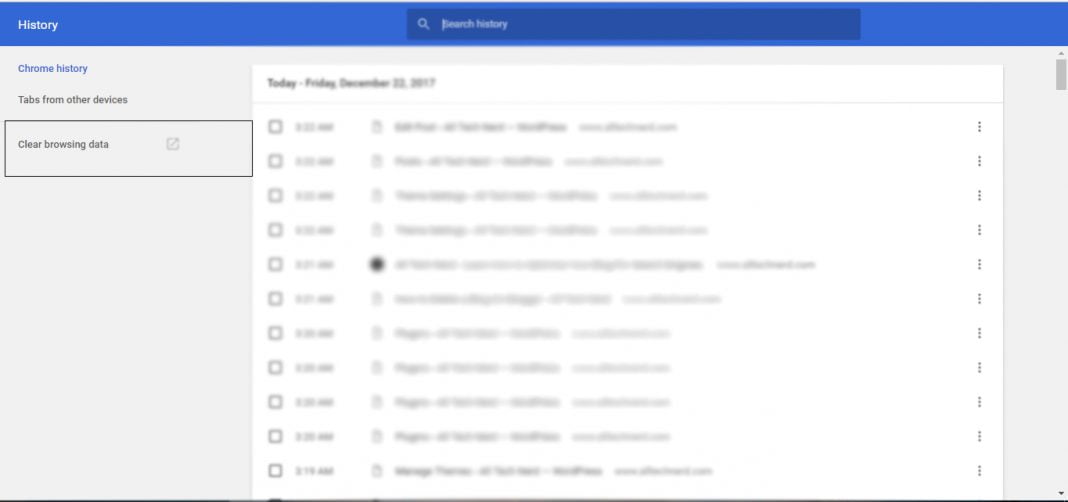 How To Check And Permanently Delete Google Chrome History | All Tech Nerd