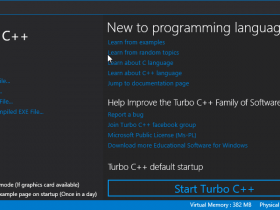 Turbo C++ Download