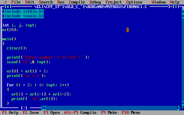Turbo C++ For Windows
