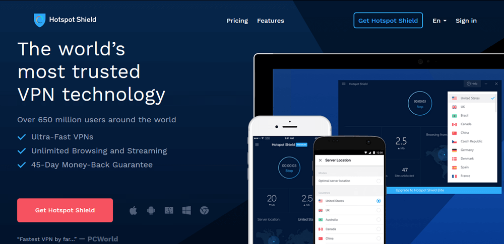 hotspot shield download