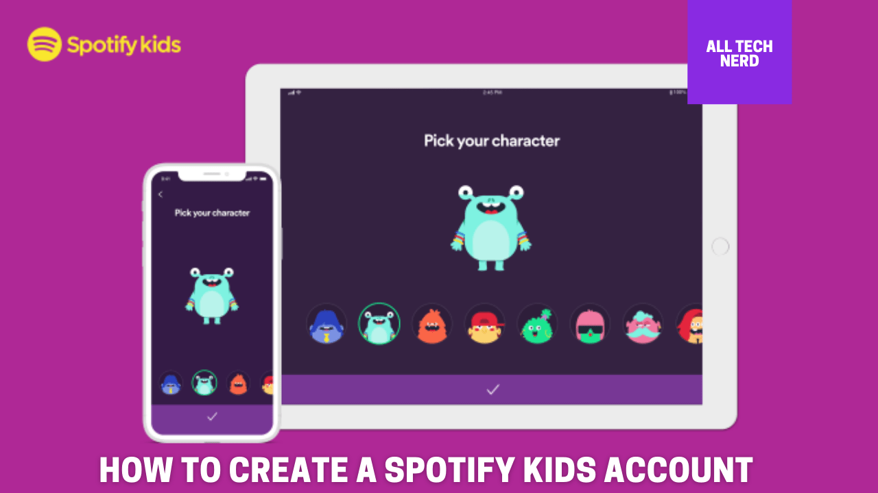 Create a Spotify Kids Account