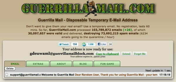 guerrillamail