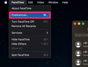 Change Caller ID on Mac