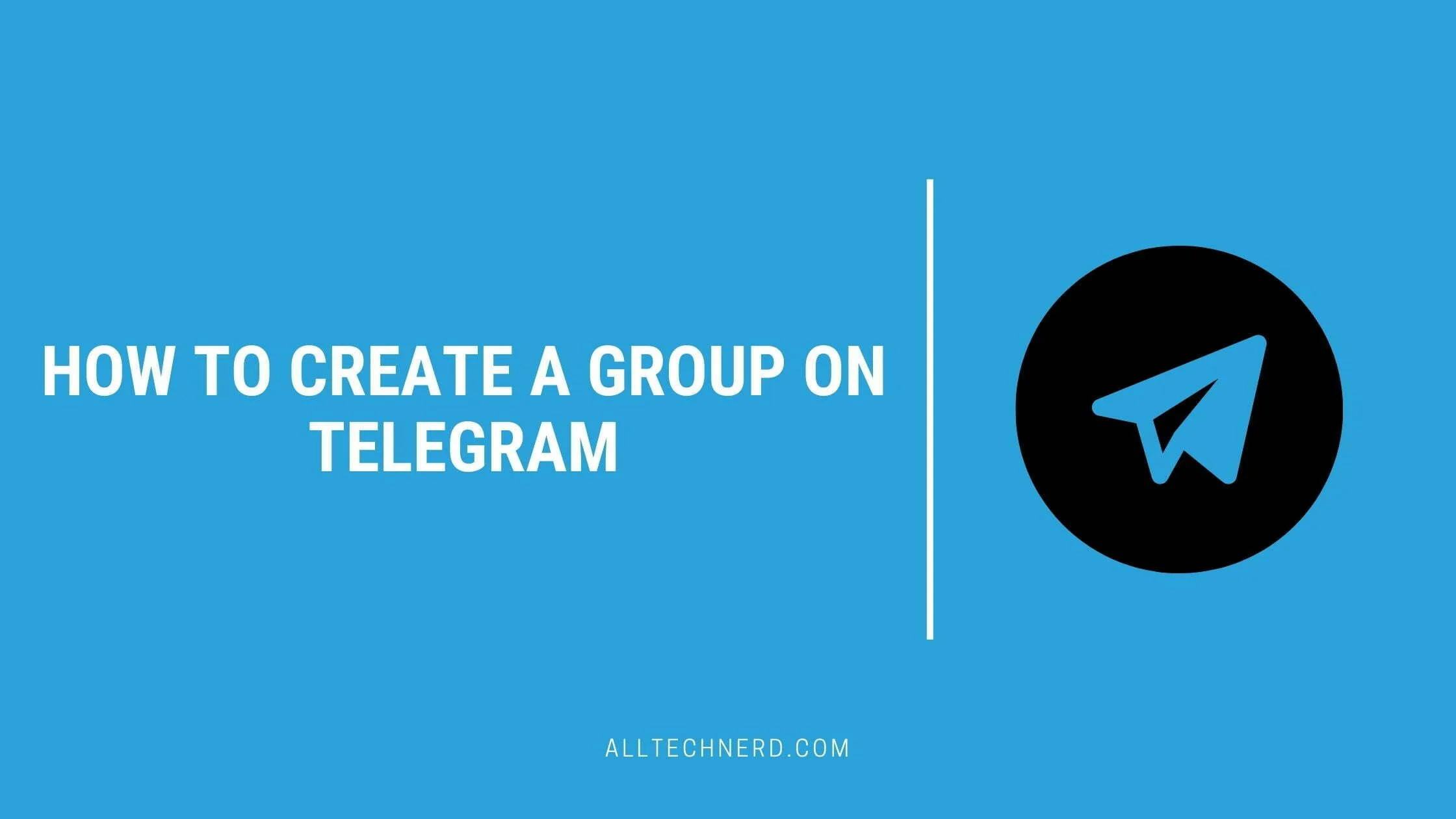 How to Create a Group on Telegram