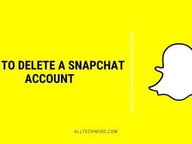 How to Delete a Snapchat account