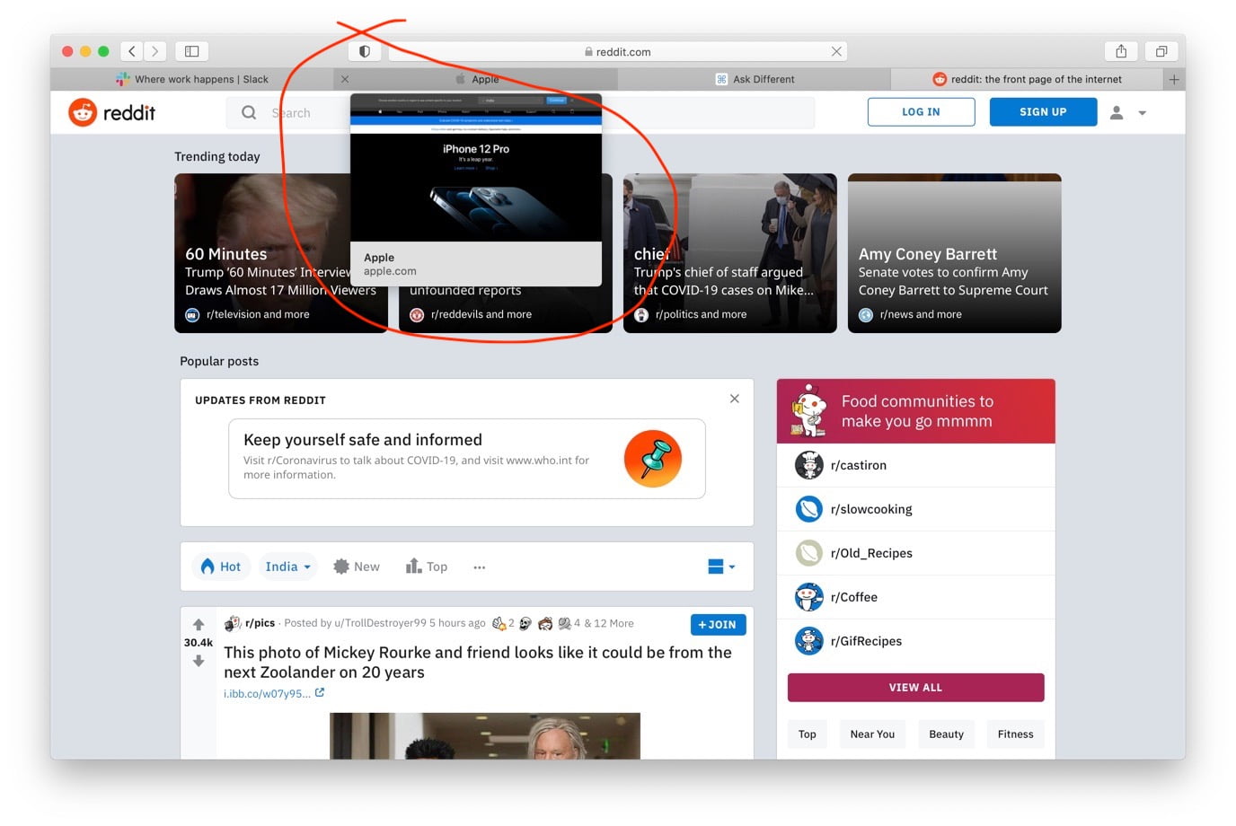 How to Disable Tab Preview in Safari