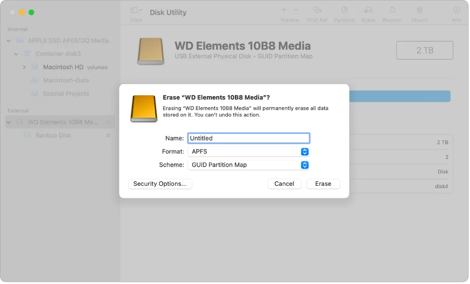 How to Format External Hard Drive on Mac