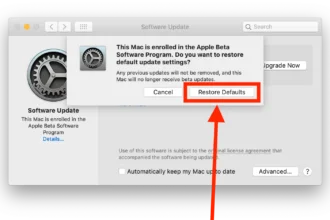 How to Stop Getting Beta Updates on MacOS