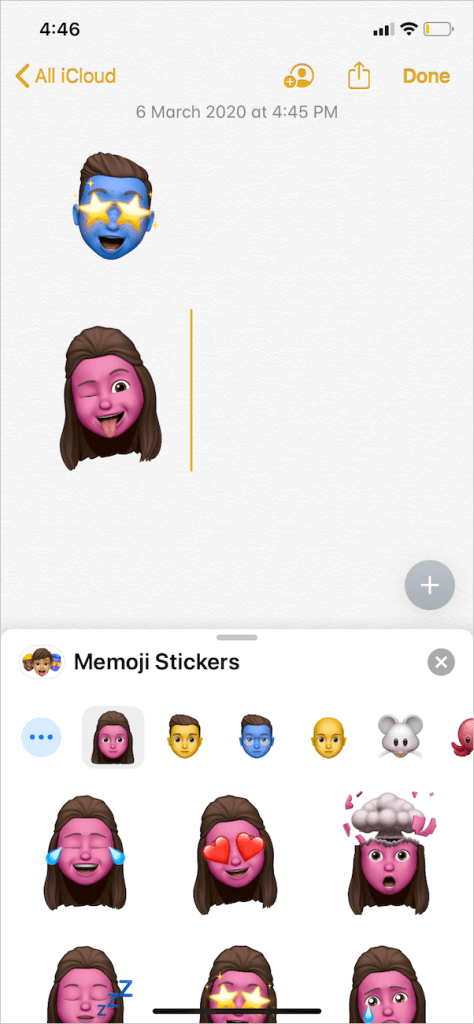 insert-memoji-sticker-note