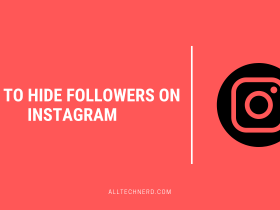 How to Hide followers on Instagram