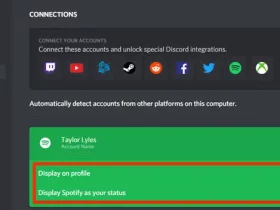 How to Display a Spotify Song on your Discord profile
