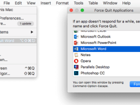 How to Force Close Apps "Ctrl Alt Del" on Mac