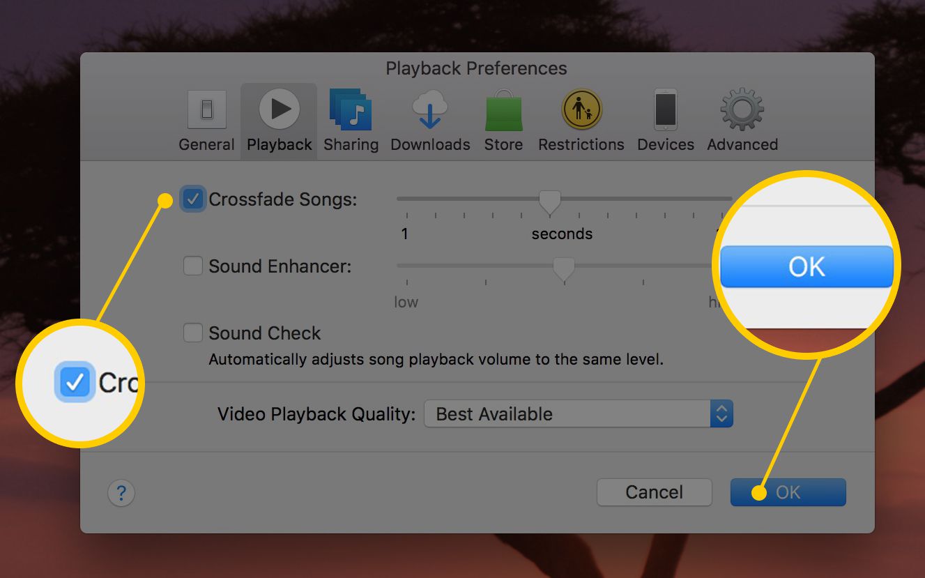 How to Crossfade Songs on Mac