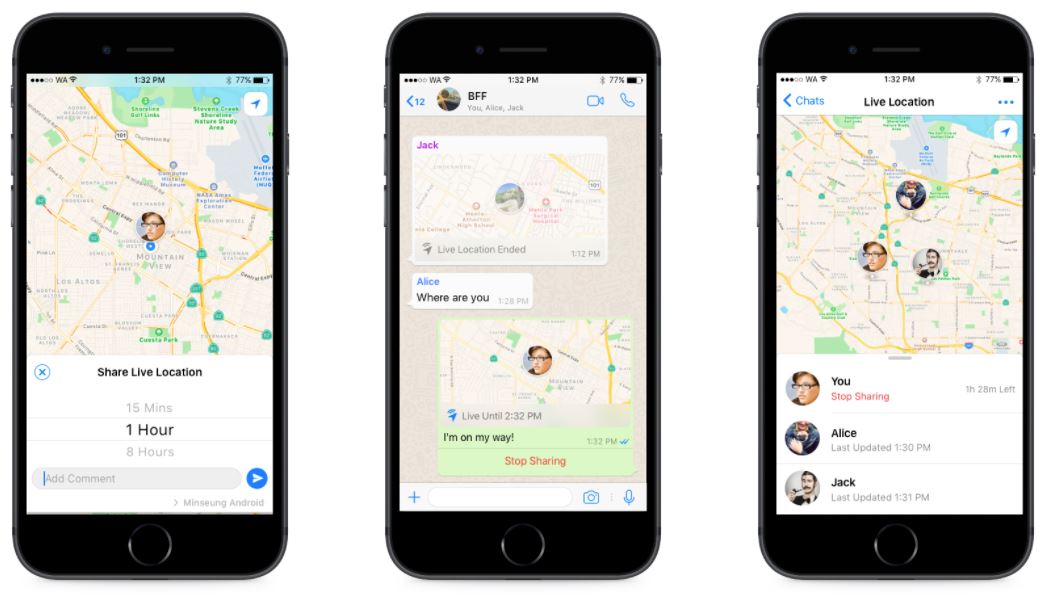 How to Track People on WhatsApp with Live Location