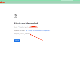 How to fix dns_probe_finished_nxdomain error in Chrome