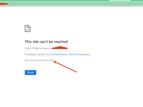 How to fix dns_probe_finished_nxdomain error in Chrome