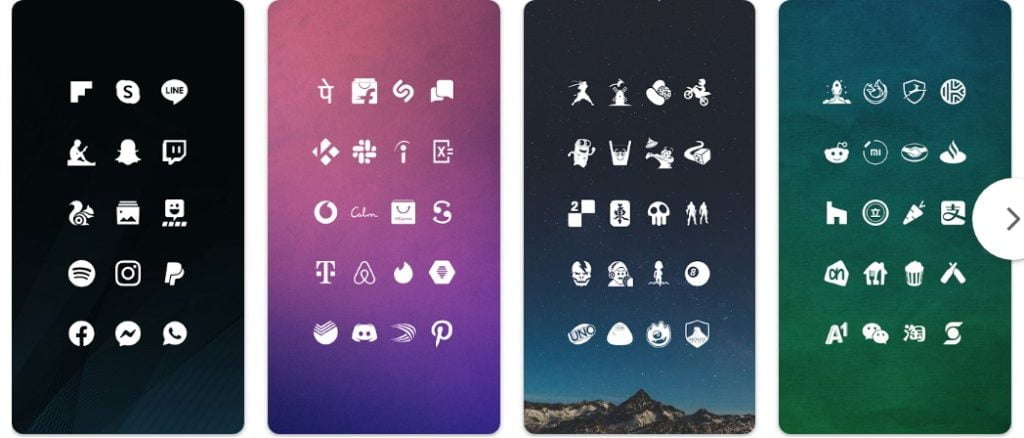 Whicons - White Icon Pack