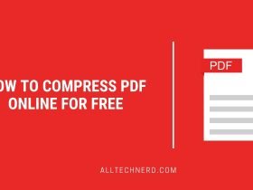 How To Compress PDF Online For Free