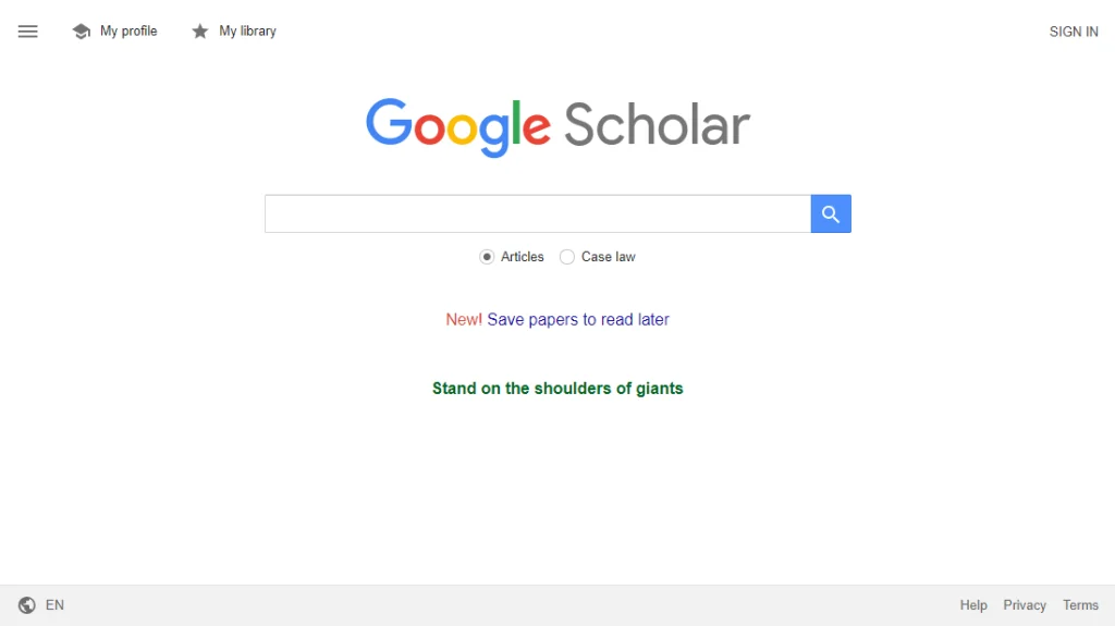 Academic articles