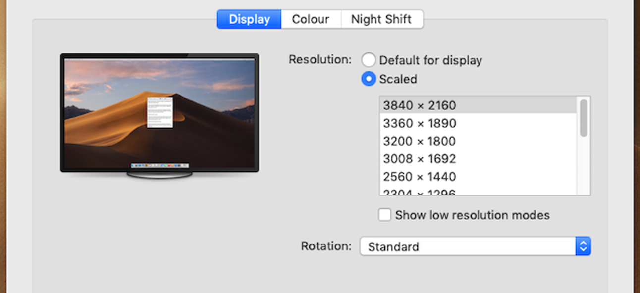 How to Change Mac Screen Resolution