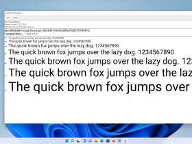 How to Install fonts in Windows 11