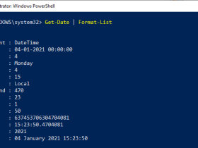 How To Change Date Via PowerShell