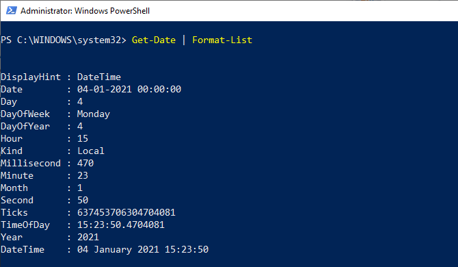 How To Change Date Via PowerShell