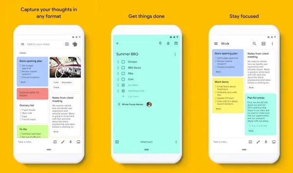 Google Keep launches the new text editor for everyone