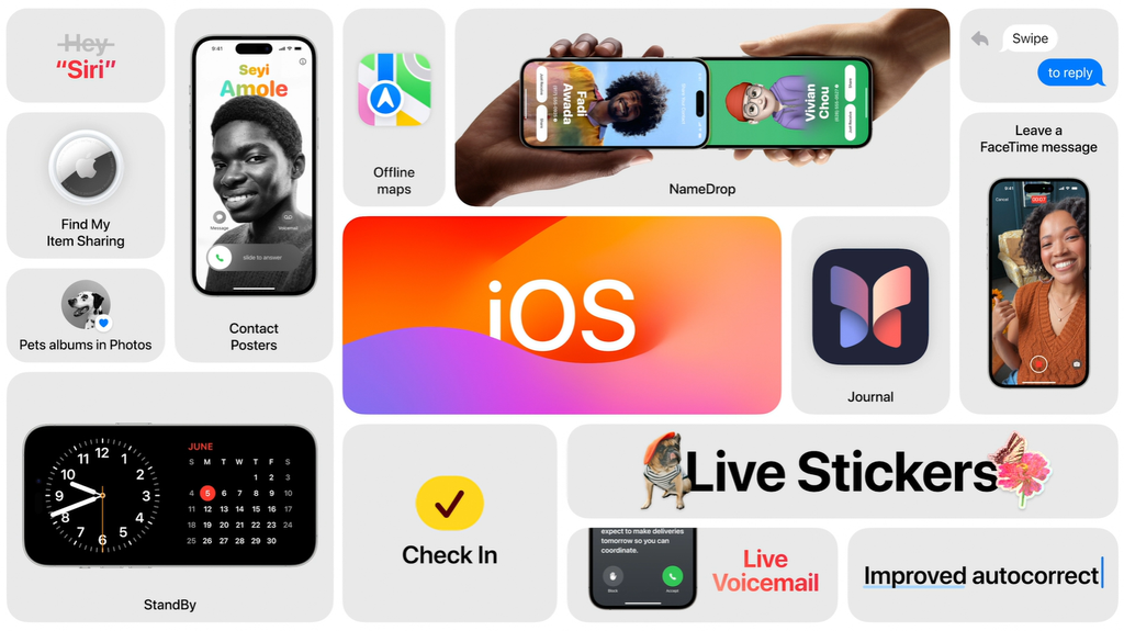 iOS 17 brings visual changes and new functions to the iPhone