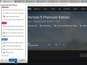 Microsoft Edge will use AI to Group tabs