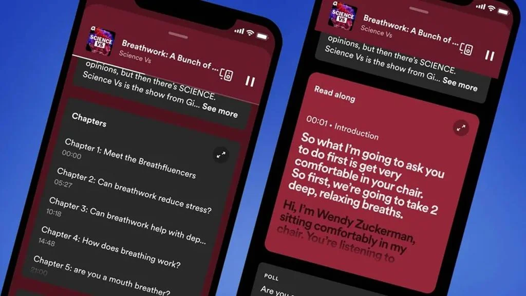 Spotify will transcribe the podcasts you listen to