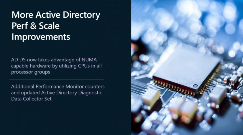 Performance improvements thanks to NUMA in Active Directory