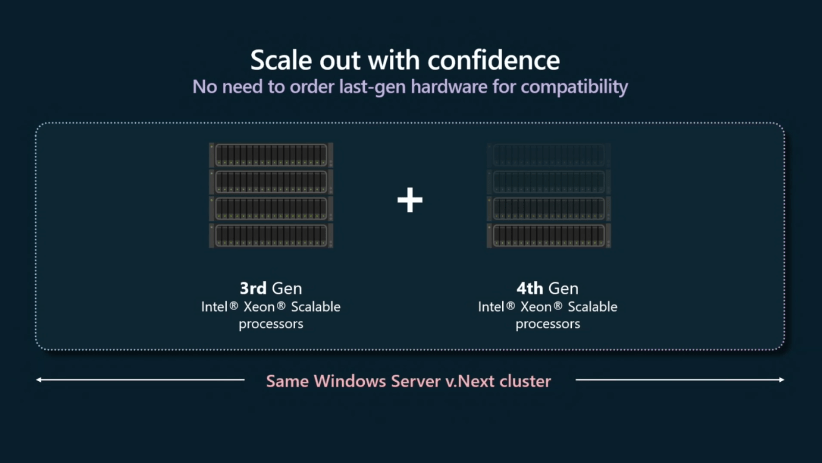 Instruction hiding scheme in hybrid CPU environments in failover clusters