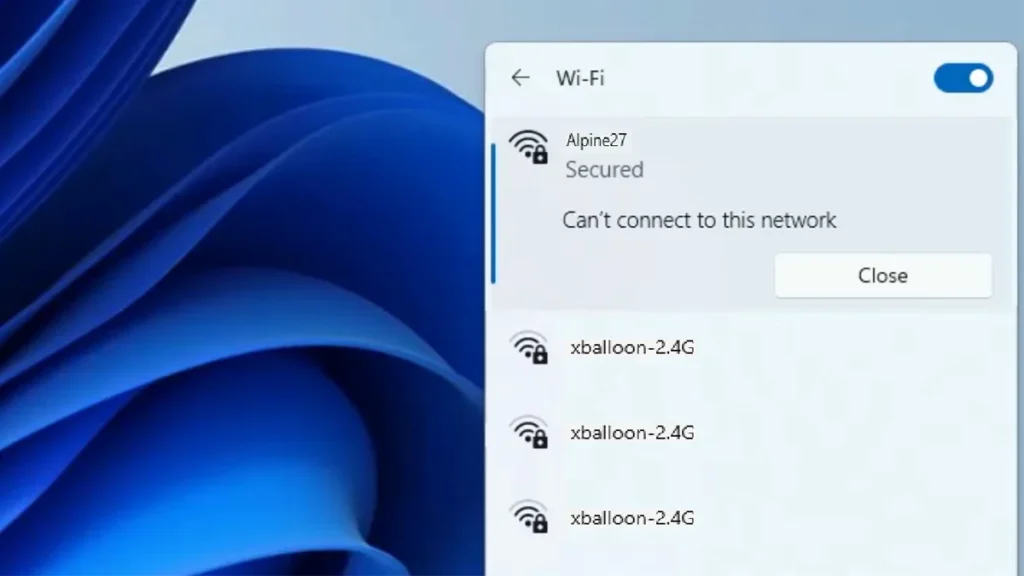 Check Your Internet Connection Windows 11