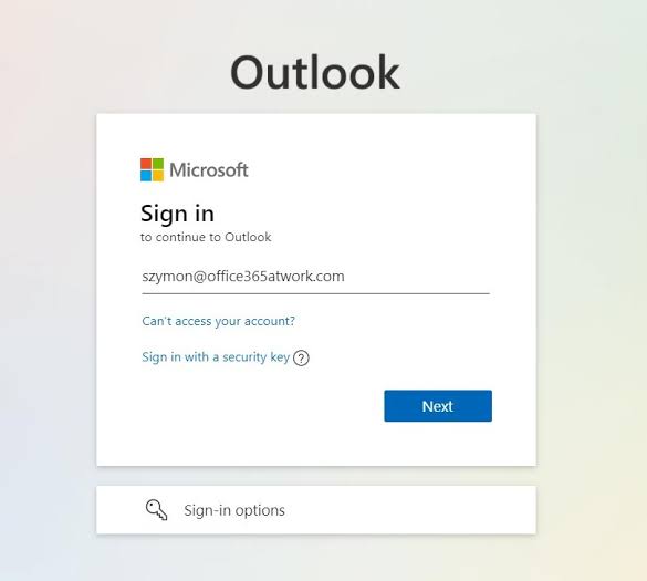 Sign In to Outlook on the Web