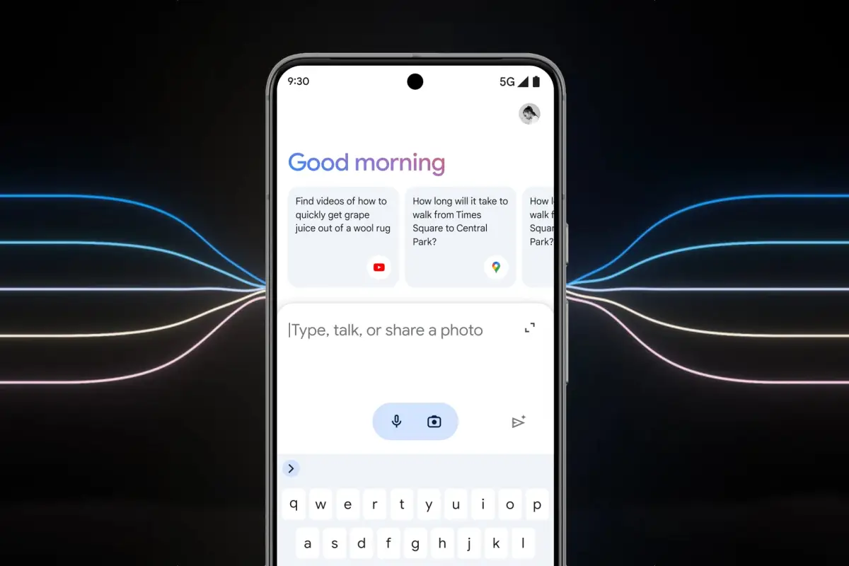 Google Gemini app on Android