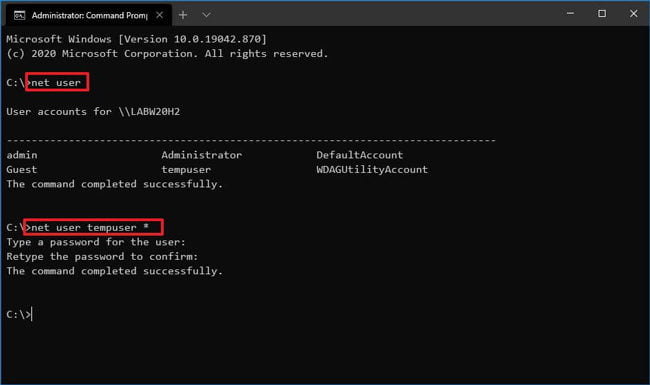 Change Username Using Command Prompt (CMD) in Windows 11