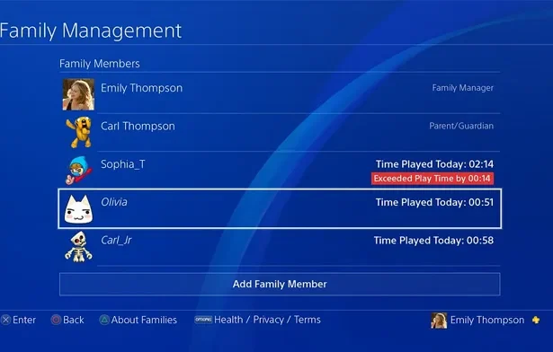 How to Limit Playing Hours on PS4 using Parental Control