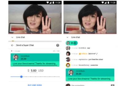 YouTube Super Chat