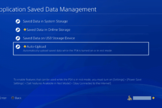 How to Backup your Games Saves to Cloud Storage on PS4