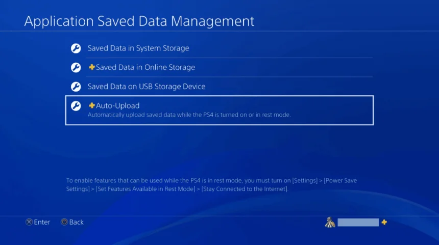 How to Backup your Games Saves to Cloud Storage on PS4
