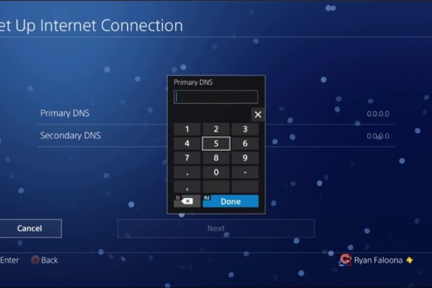 Setup PS4 to Connect Internet manually