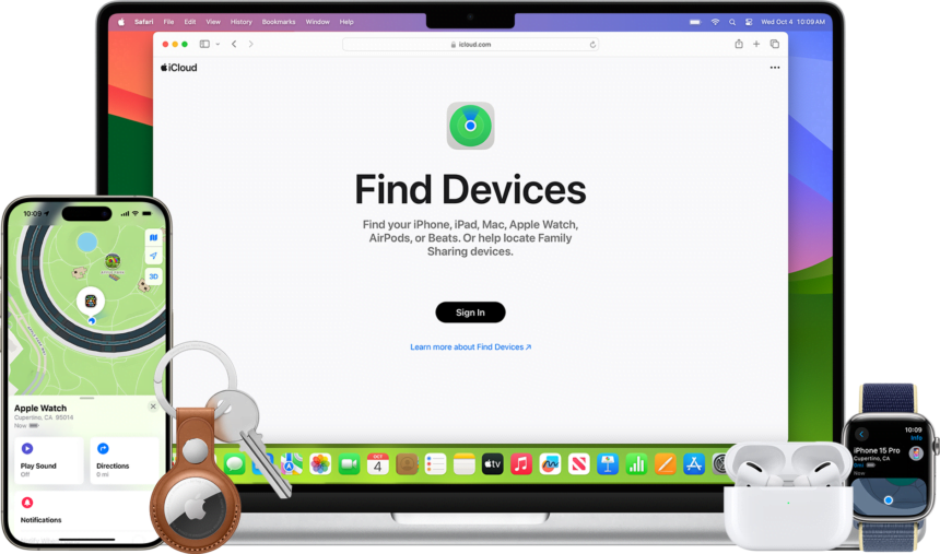 Erase an iPhone from the Find my iCloud Tool