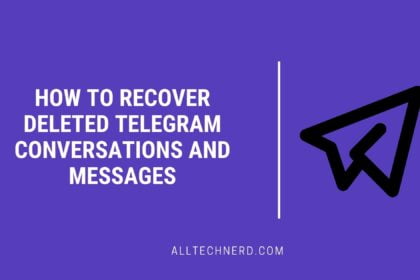 How to Recover Deleted Telegram Conversations and Messages