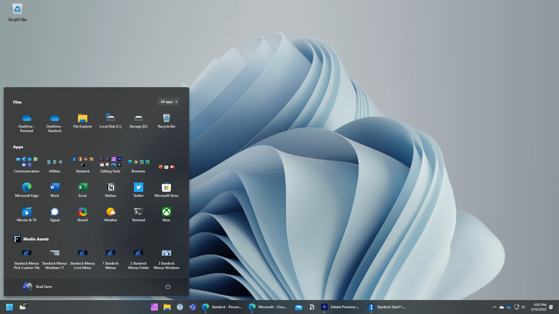 Star11 the alternative to the Windows 11 start menu