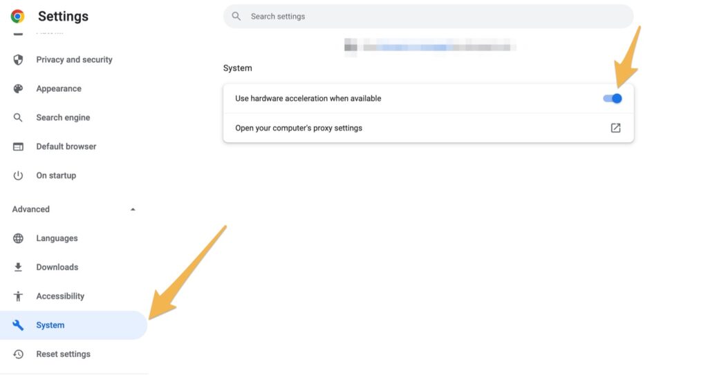 Chrome Hardware Acceleration