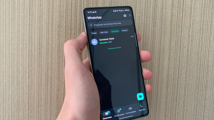 WhatsApp Now Highlights Draft Messages in the app