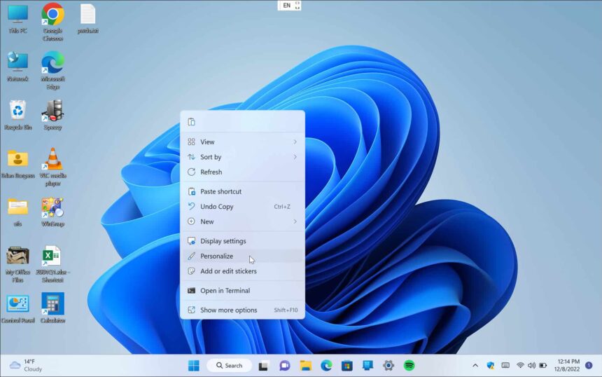 Change Desktop Background in Windows