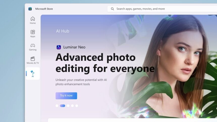 Microsoft Store AI Hub