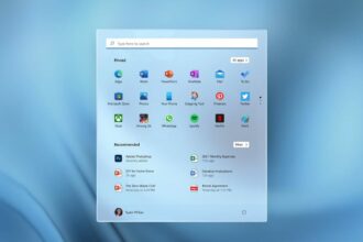 New Windows 11 Start Menu 2025